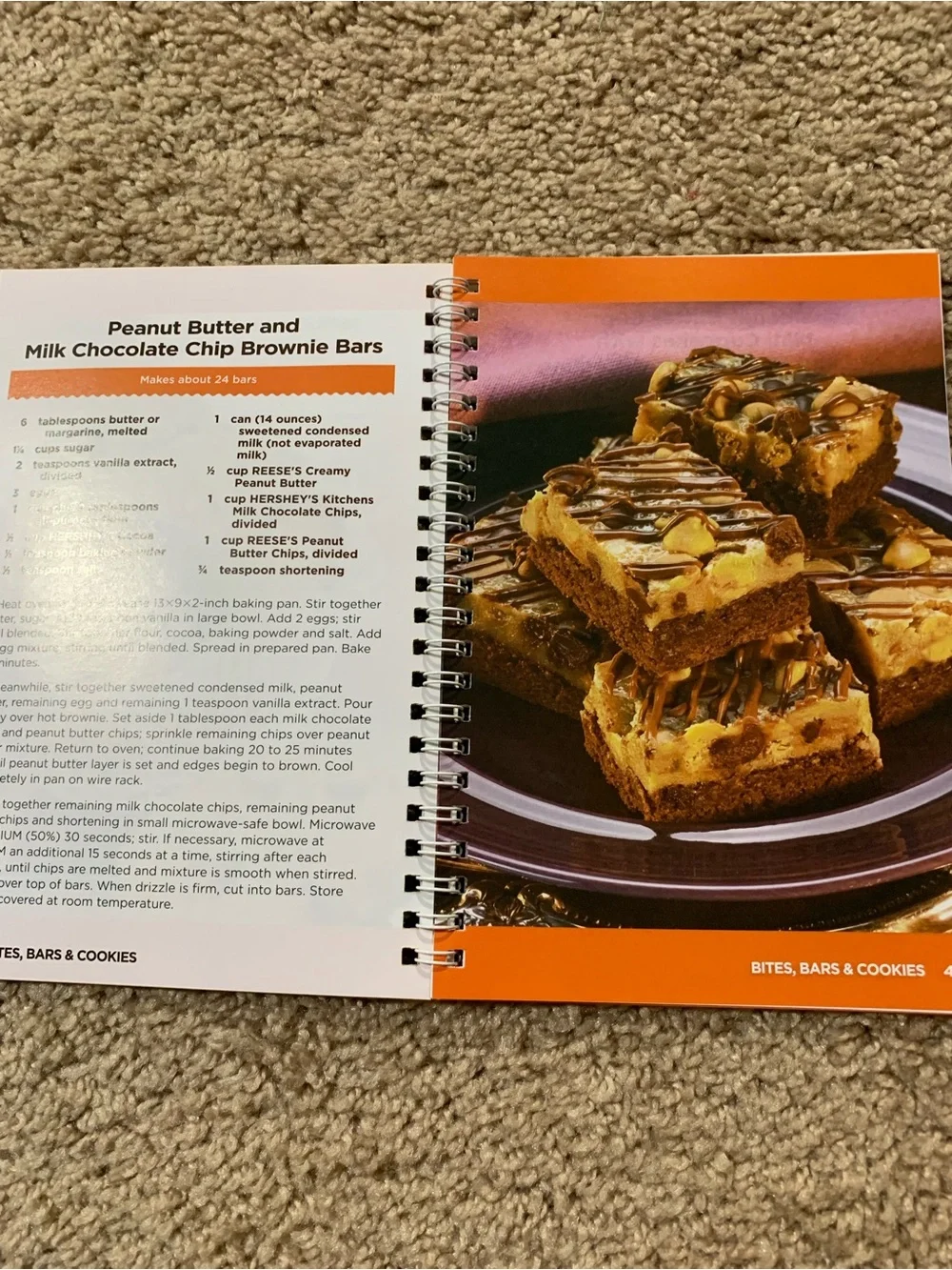 Hershey & Resse’s Chocolate PB Recipes Cookbooks. Lot of 2